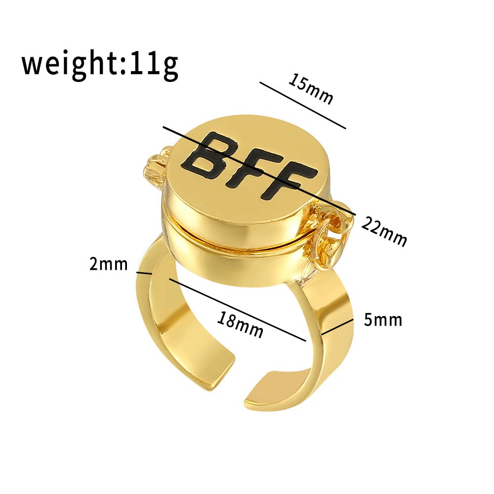 BFF Spinner Ring